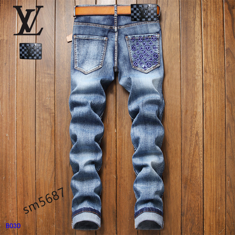 Louis Vuitton long jeans men-LV1607J